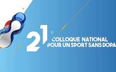 21ème Colloque national – « Pour un sport sans dopage »