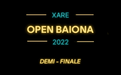 Xare – Open Baiona 2022 – Demi finales