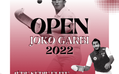 Open Joko Garbi 2022 – 1ère série élite